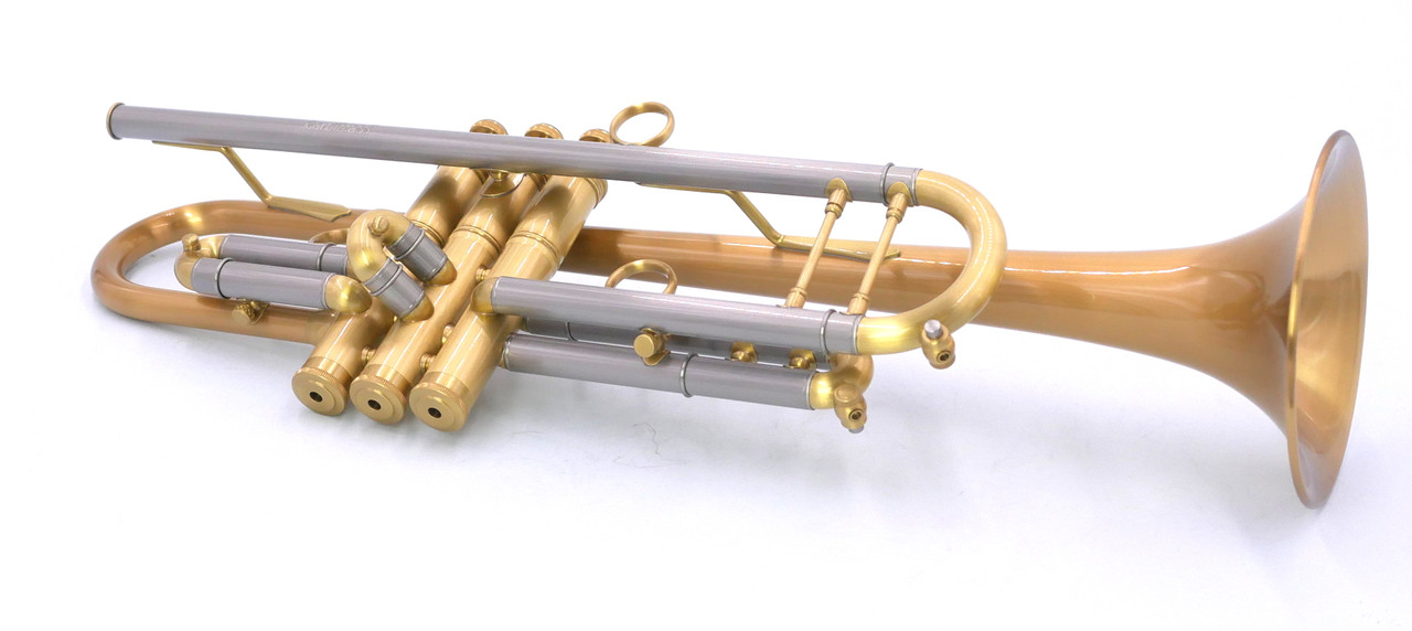 Incredible  Carolbrass CTR-6280H-GSS-Bb-SL Trumpet in Satin Lacquer