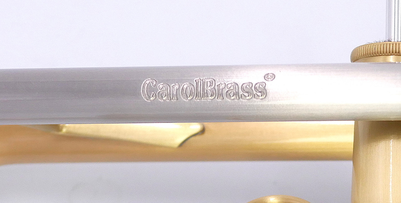 Incredible  Carolbrass CTR-6280H-GSS-Bb-SL Trumpet in Satin Lacquer