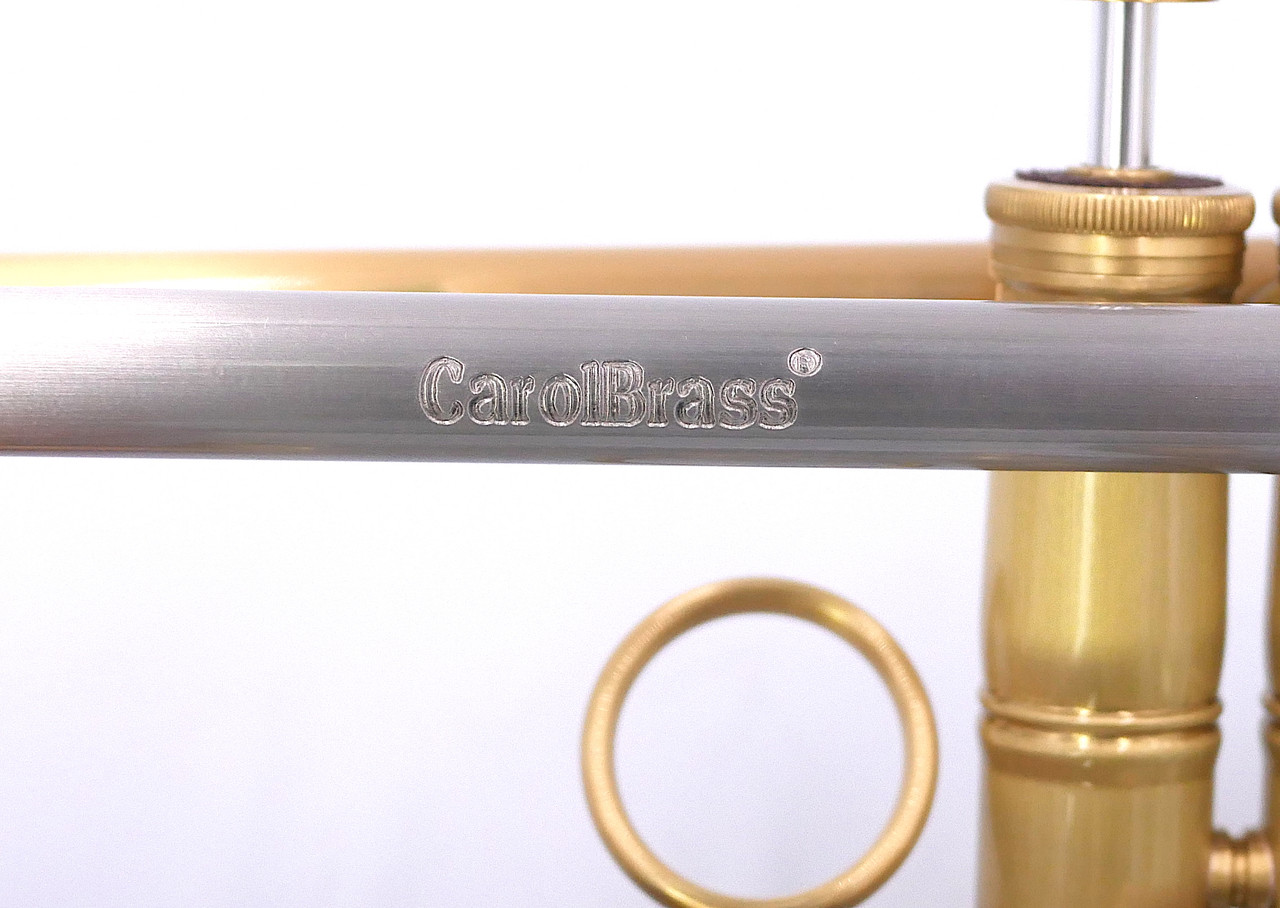 Incredible  Carolbrass CTR-6280H-GSS-Bb-SL Trumpet in Satin Lacquer