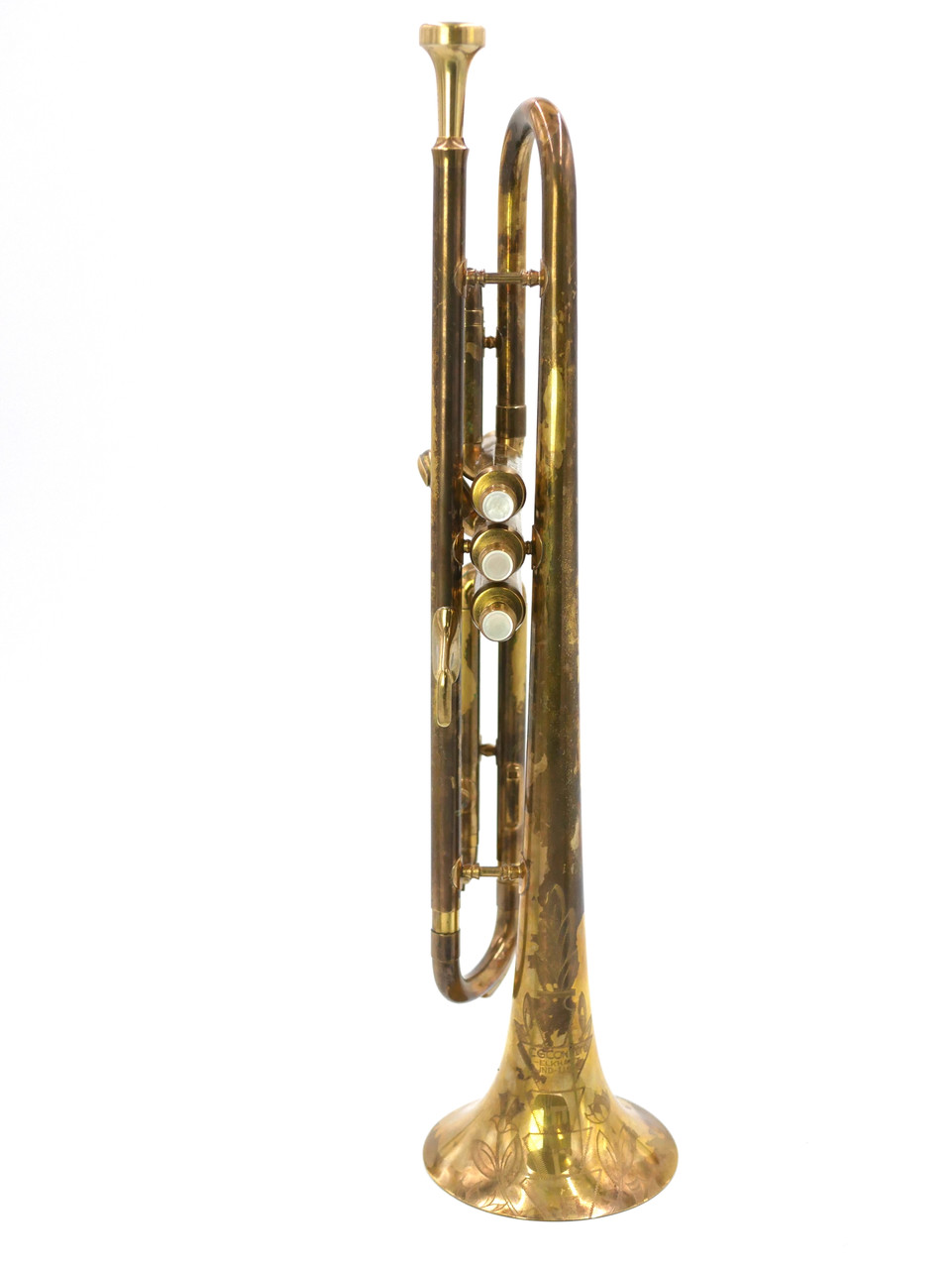 Vintage Conn 48A Vocabell Long Cornet:  a Chameleon!