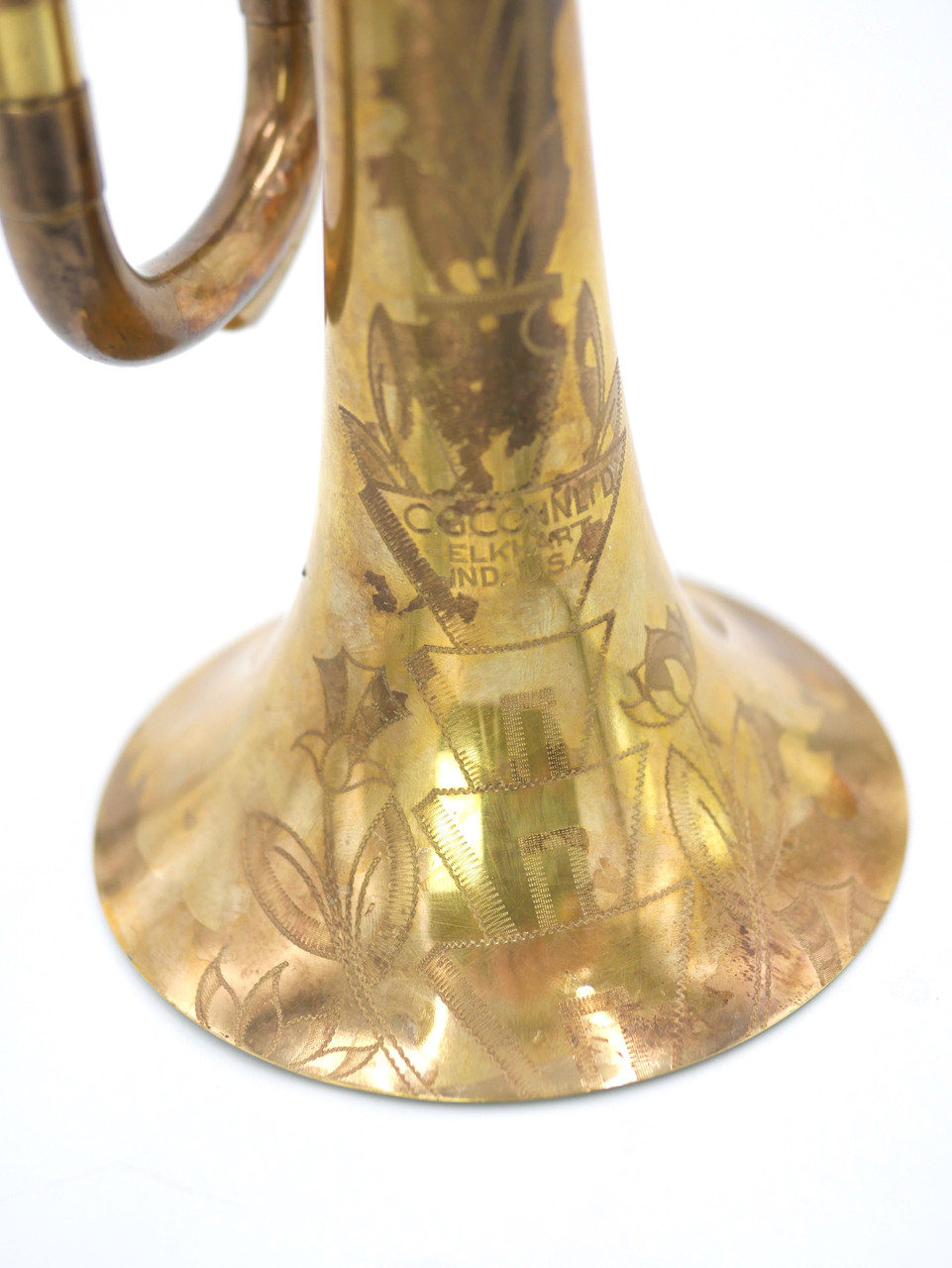 Vintage Conn 48A Vocabell Long Cornet:  a Chameleon!