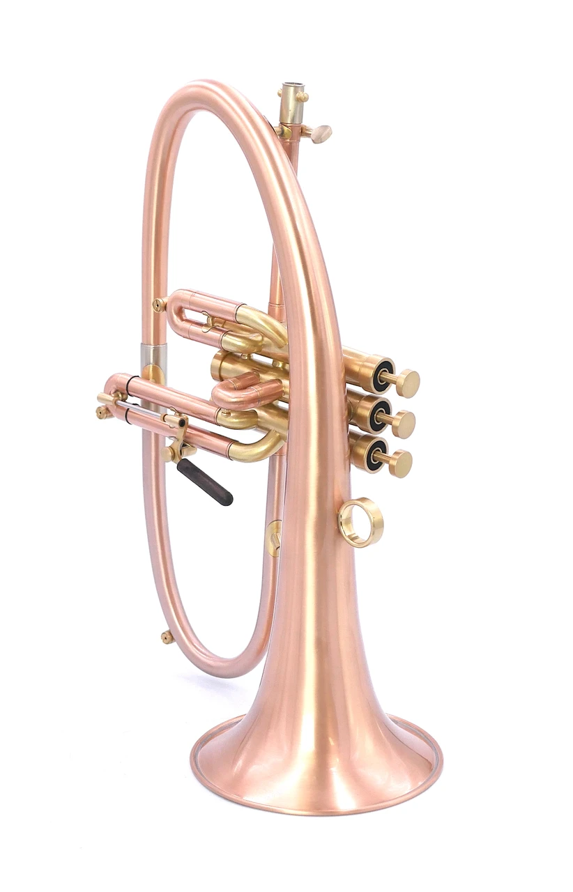 Bell Flugelhorn in Satin Lacquer with Copper Bell