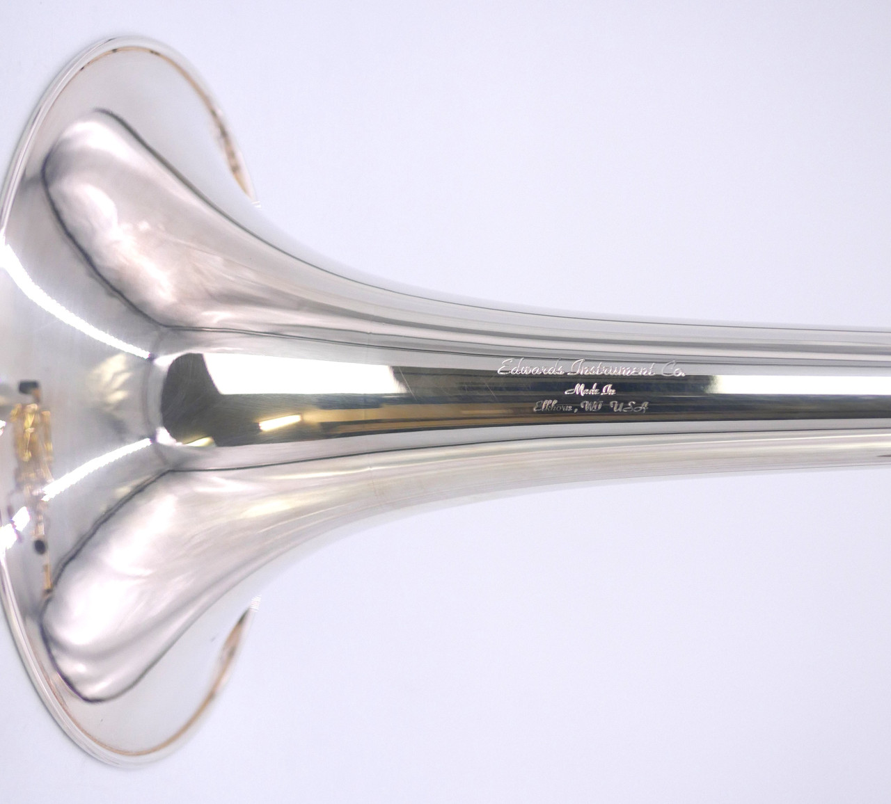 GREAT Pre-Owned Greenhoe/Edwards Bass Trombone Silver Plated Bell