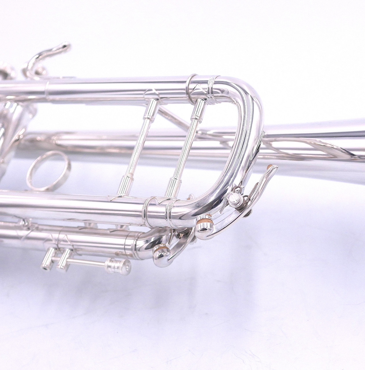 New B&S Challenger I 3137 Trumpet in silver plate