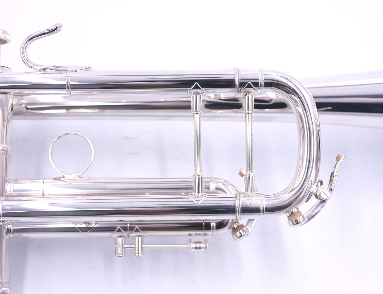 New B&S Challenger I 3137 Trumpet in silver plate