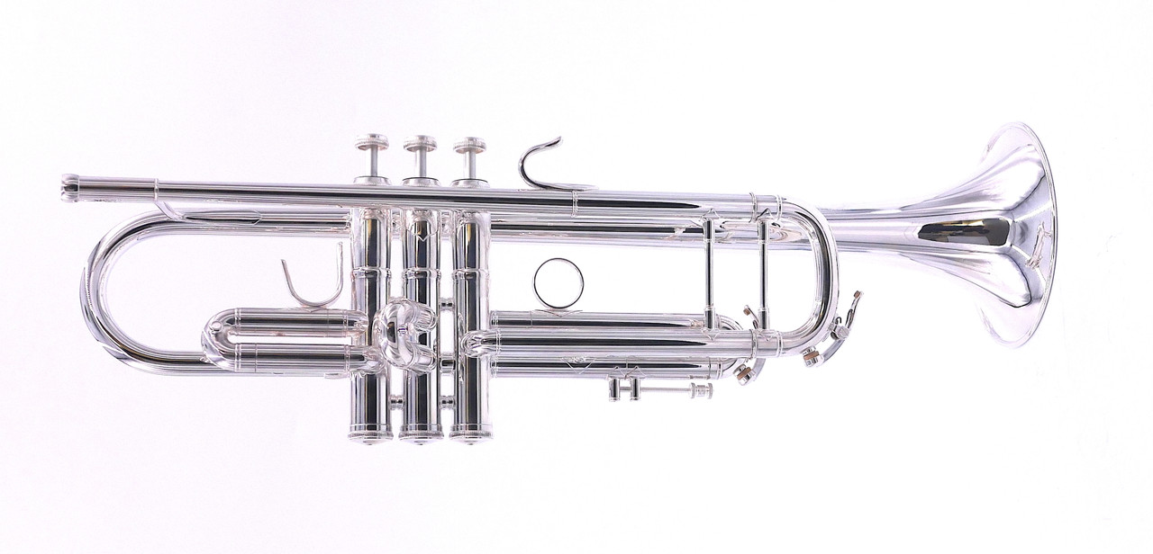 New B&S Challenger I 3137 Trumpet in silver plate