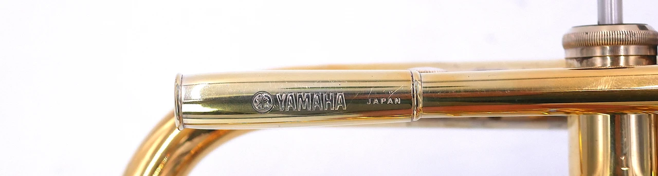 From The Fred Mills Collection: Yamaha YTR-6610S Eb Trumpet/Cornet Hybrid in Gold Plate
