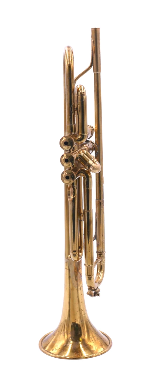 Pre-Owned Post War Besson Brevette trumpet in Clear Lacquer