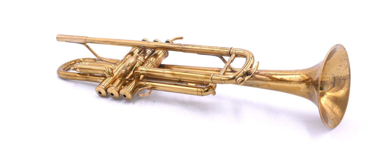 Pre-Owned Post War Besson Brevette trumpet in Clear Lacquer