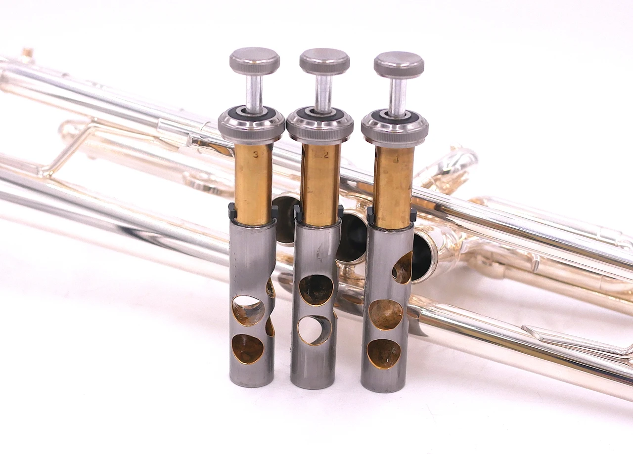 Pre-Owned Stomvi Mambo Titanium Trumpet in Silver Plate