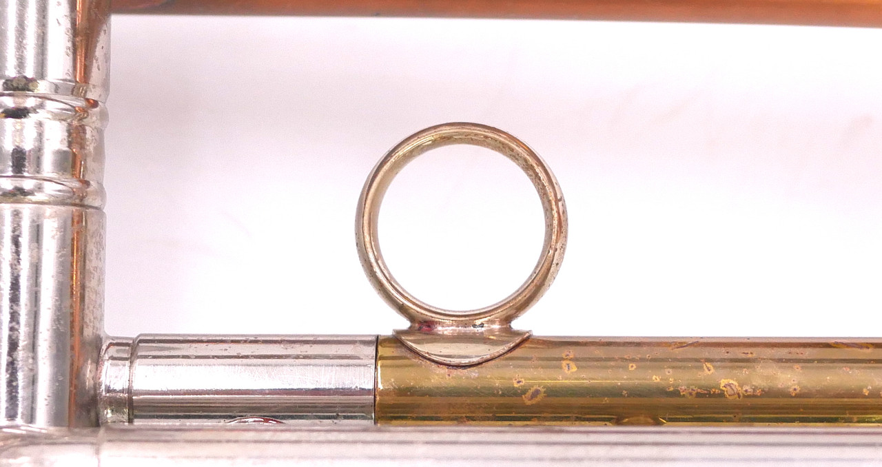 1956 Early Model Conn Victor 10A Long Cornet in clear lacquer 