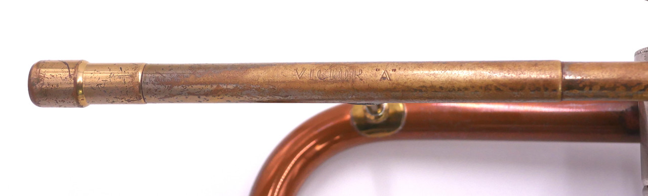 1956 Early Model Conn Victor 10A Long Cornet in clear lacquer 