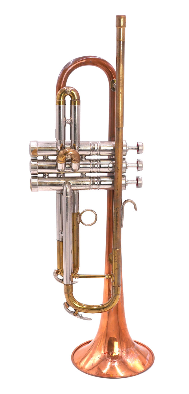 1956 Early Model Conn Victor 10A Long Cornet in clear lacquer 