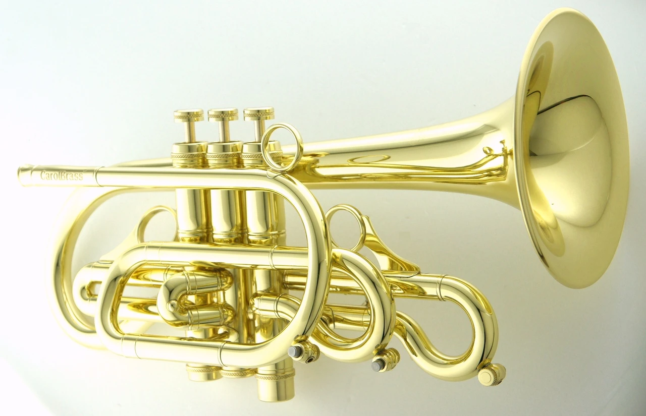 Back in stock!  The  Incredible  CarolBrass Legendary CCR-7772-yss(D)  custom Cornet