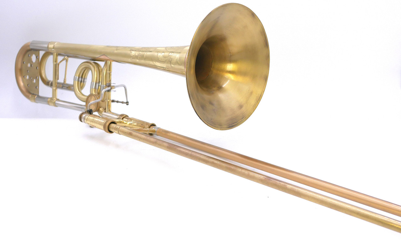 Pre-Owned B.A.C. Custom Series Bb/F Dual Bore Trombone in Combo Lacquer