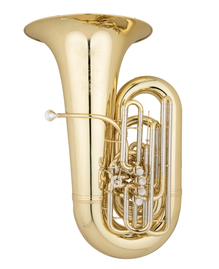Eastman EBC836  6/4  CC  tuba in clear lacquer   (with Rotax valve)