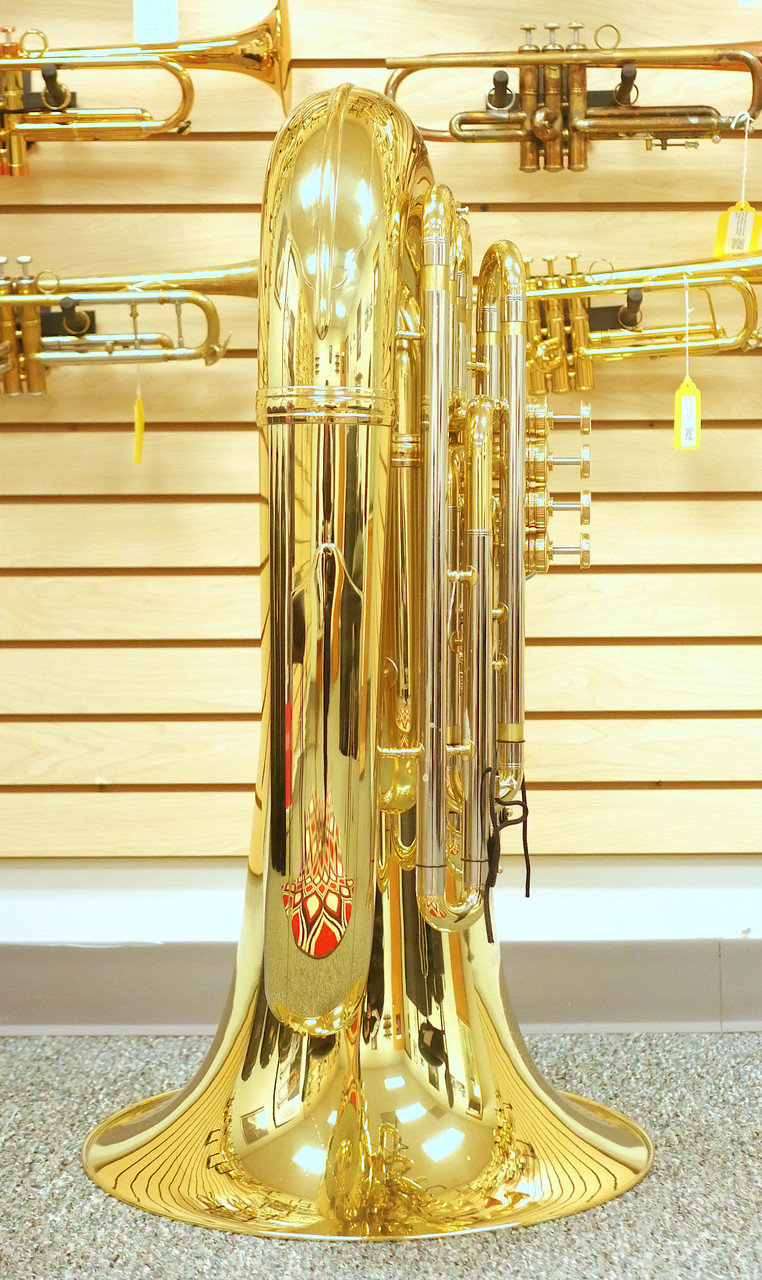 Just arrived! Eastman EBC836 6/4 CC tuba in clear lacquer Eastman