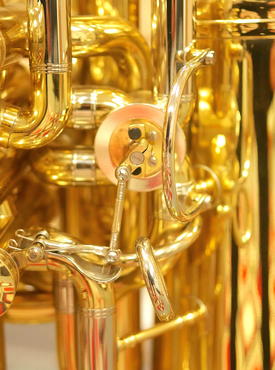 Handcrafted Eastman tuba with Rotax valves, 6 4 Cc Tuba
