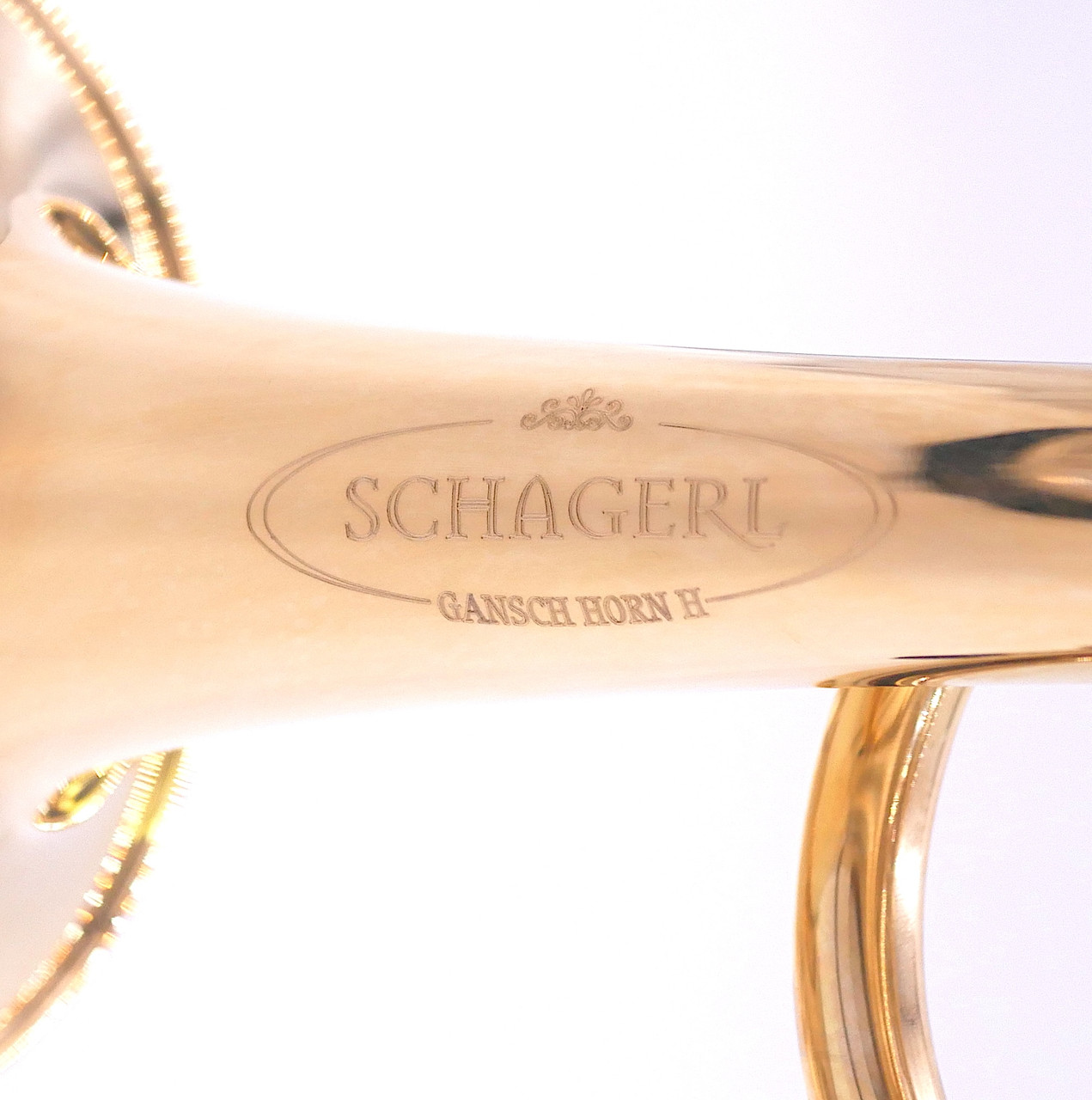 Schagerl Ganschhorn Heavy Trumpet in Raw Brass