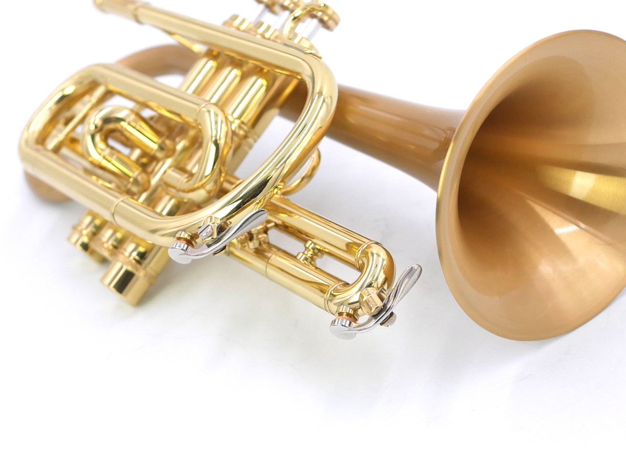 Carolbrass CCR-3880-GSS-Bb Cornet with Satin Bell COR CCR-3880-GSS