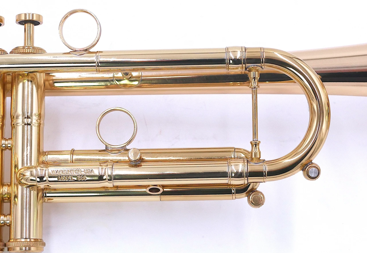 Pre-Owned Warburton Model 335 Trumpet in Clear Lacquer