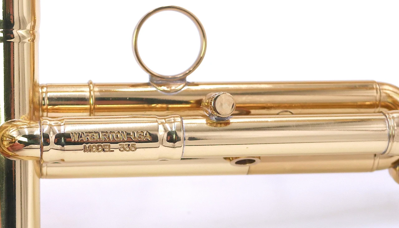 Pre-Owned Warburton Model 335 Trumpet in Clear Lacquer