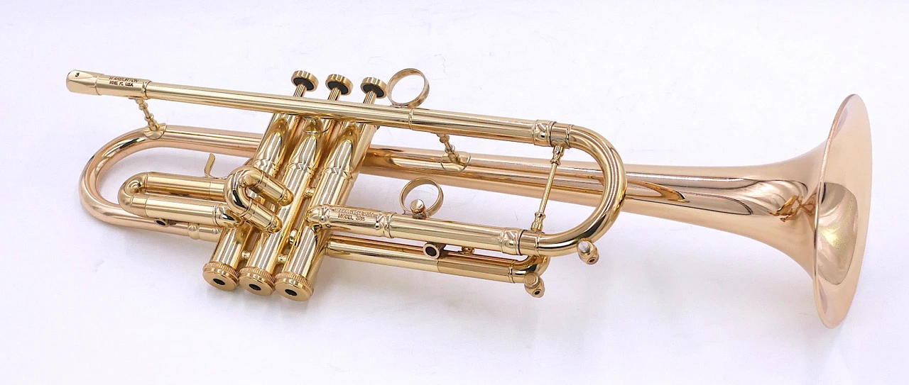 Pre-Owned Warburton Model 335 Trumpet in Clear Lacquer