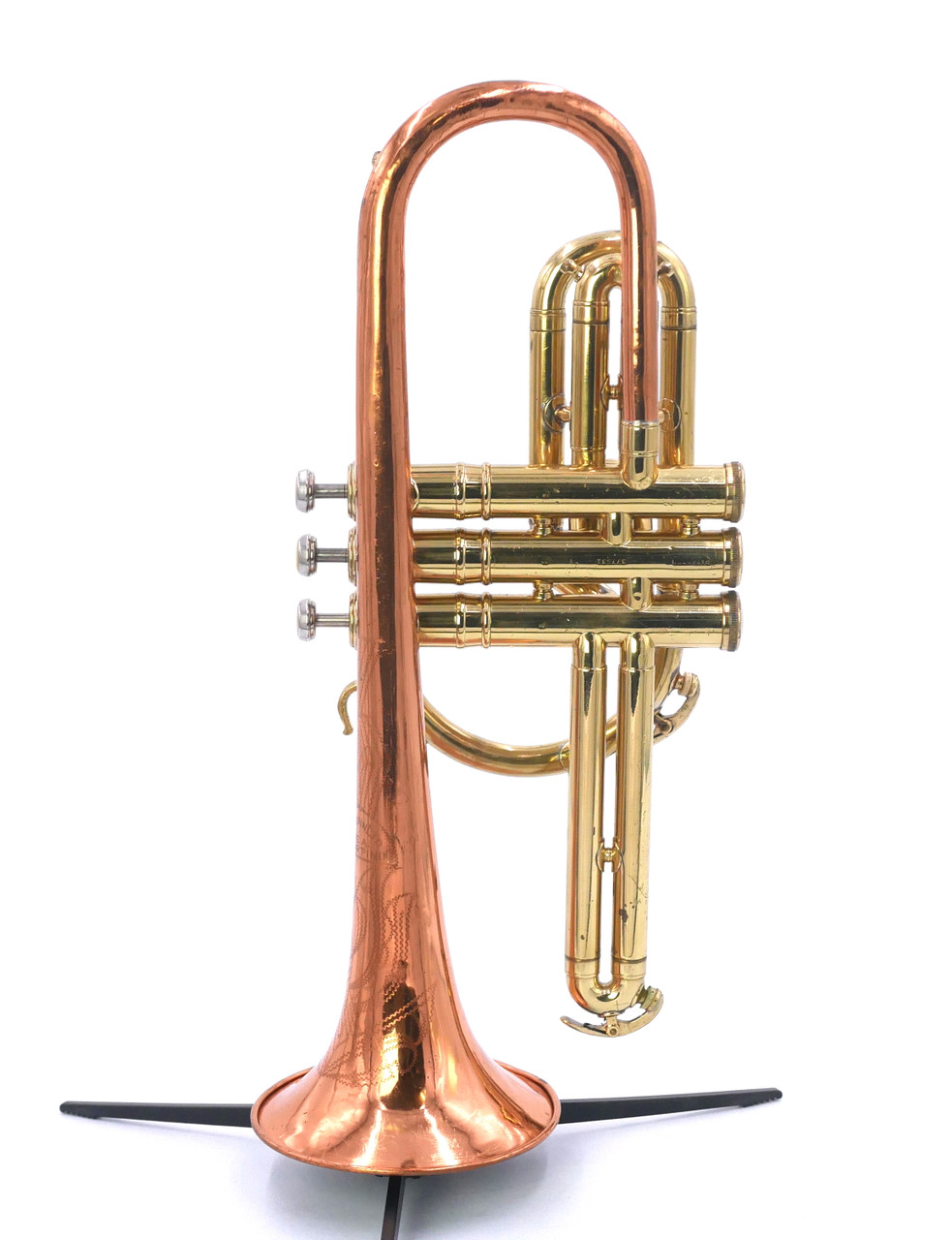 ACB Garage Sale!  Fairly Rare Conn 12A Cornet in Clear Lacquer 