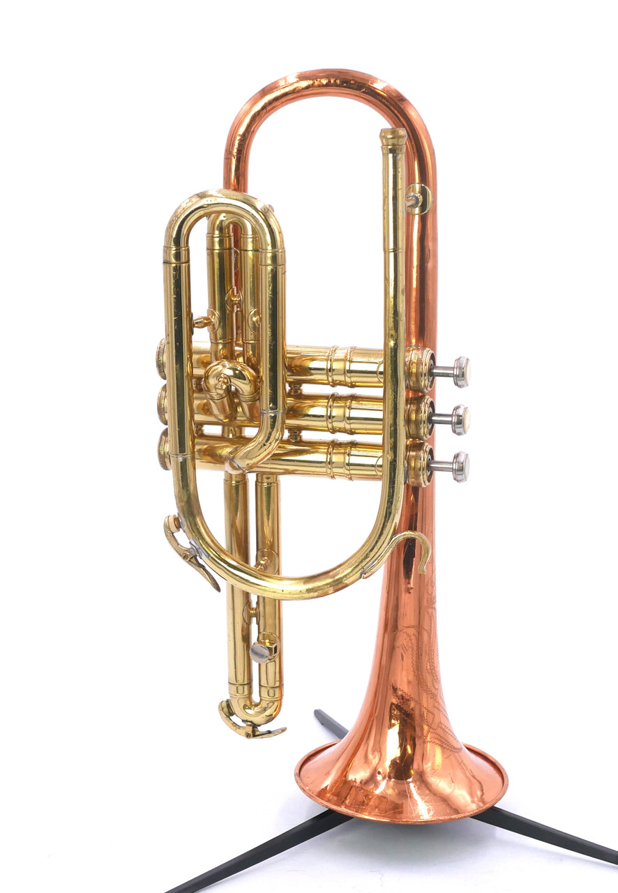 ACB Garage Sale!  Fairly Rare Conn 12A Cornet in Clear Lacquer 