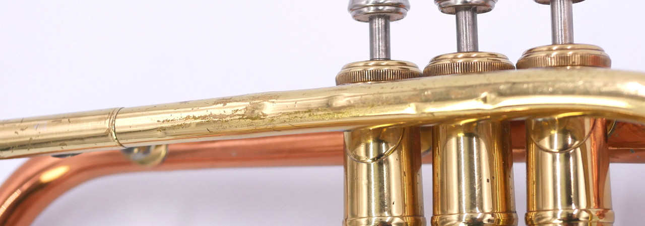 ACB Garage Sale!  Fairly Rare Conn 12A Cornet in Clear Lacquer 