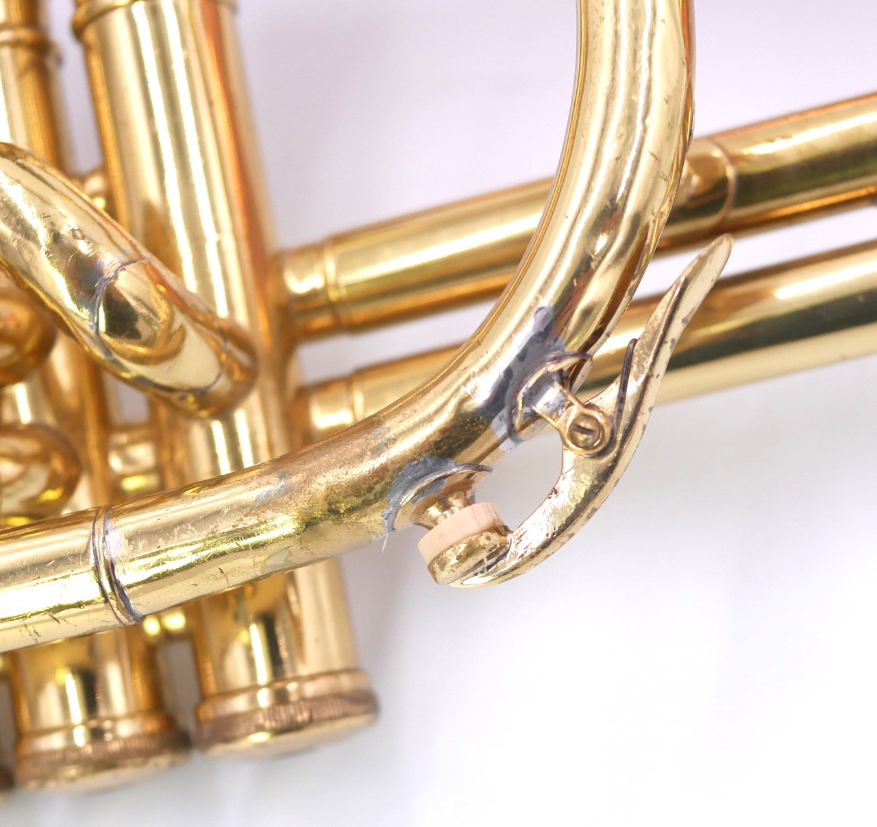 ACB Garage Sale!  Fairly Rare Conn 12A Cornet in Clear Lacquer 
