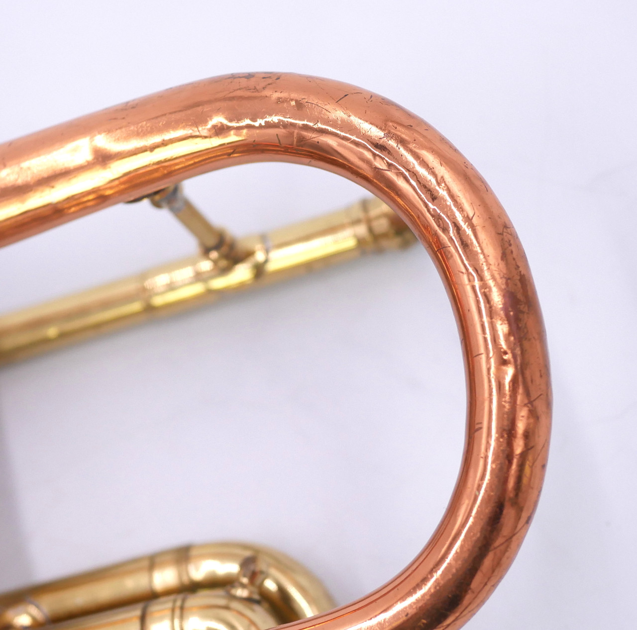 ACB Garage Sale!  Fairly Rare Conn 12A Cornet in Clear Lacquer 