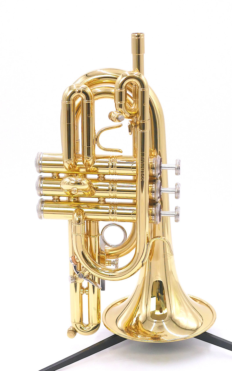 The cool CarolBrass Convertible Pocket Trumpet (Keys of C and Bb