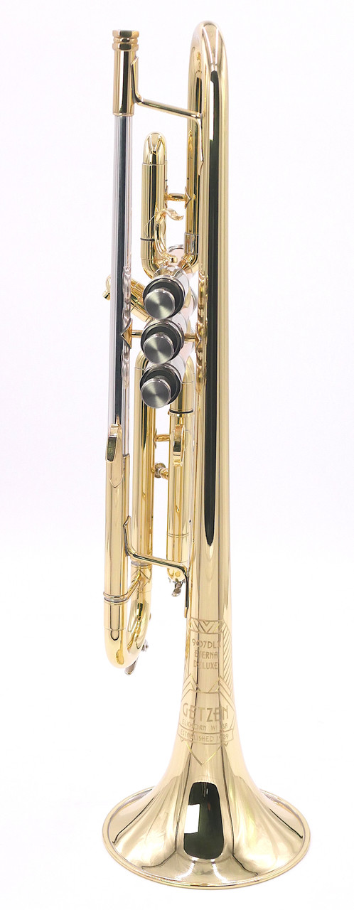 Getzen 907DLX Eterna Deluxe Trumpet in clear lacquer - Austin