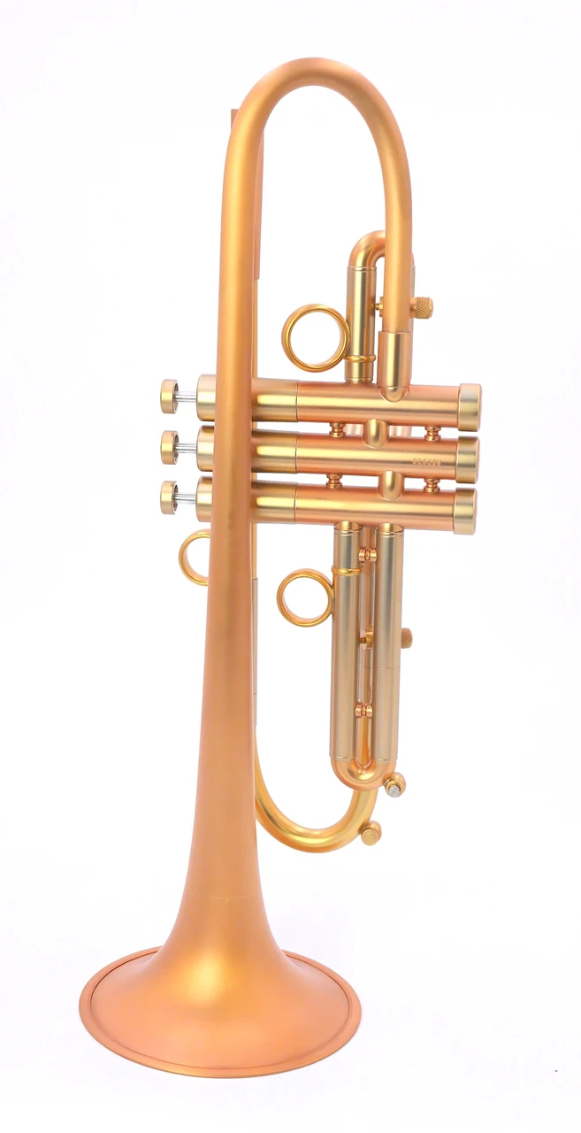 Taylor Nemesis Trumpet in Satin Matte Gold Lacquer:  A BEAST!
