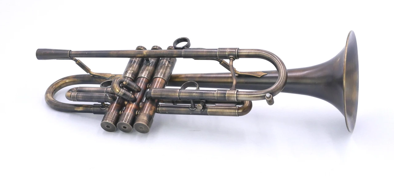 Pre-Owned Adams Custom Series A4 Trumpet in Antique Lacquer!