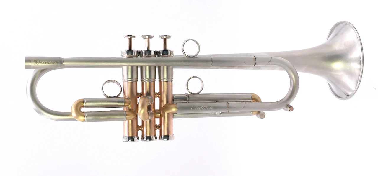 AR Resonance Classica Trumpet in Raw Nickel