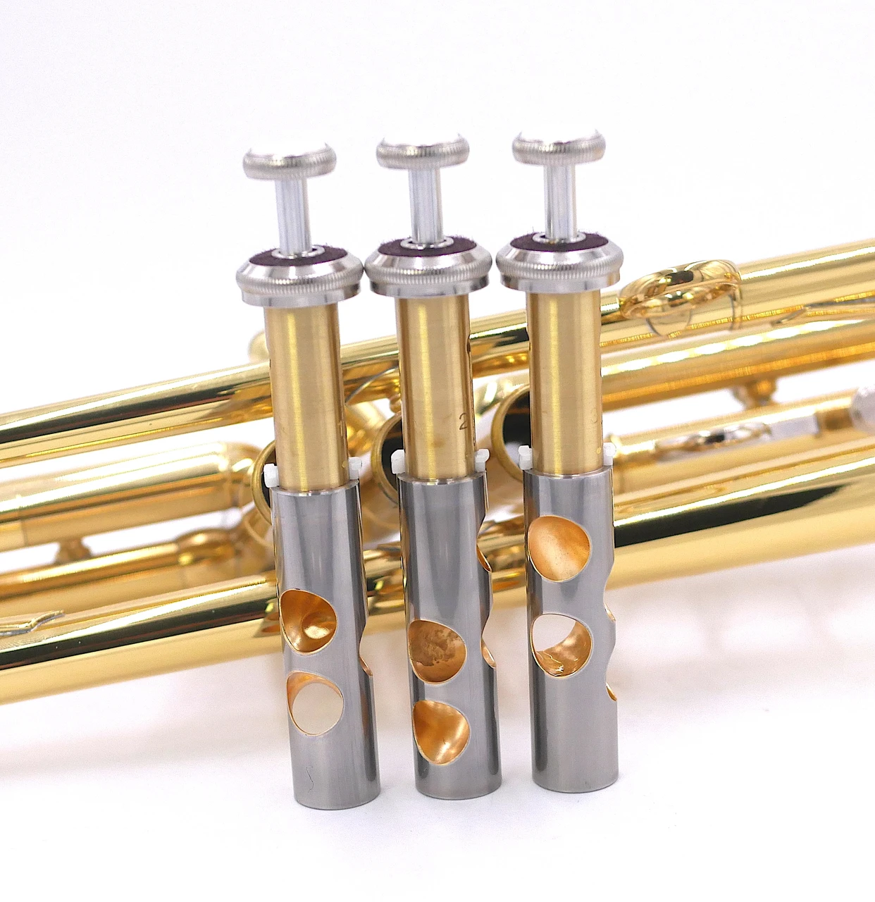 Carolbrass CTR-1000H-YSS-Bb-L-LH Left Handed Trumpet in Lacquer 