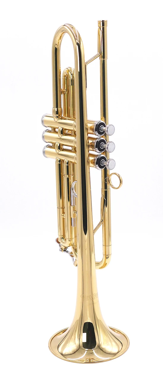 Carolbrass CTR-1000H-YSS-Bb-L-LH Left Handed Trumpet in Lacquer 