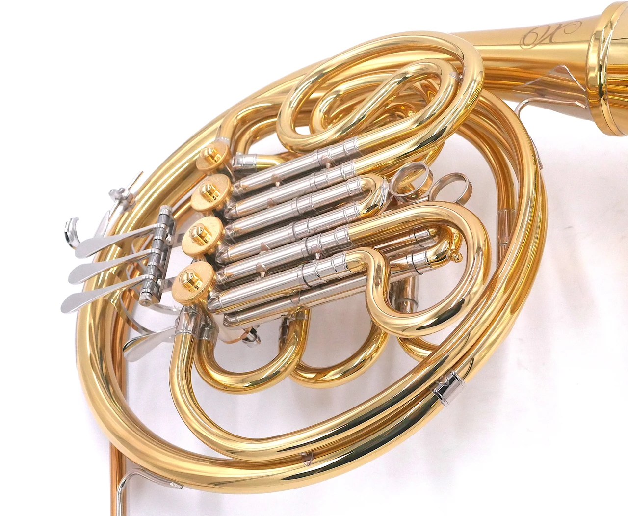 XO 1650D Double French Horn In Clear Lacquer