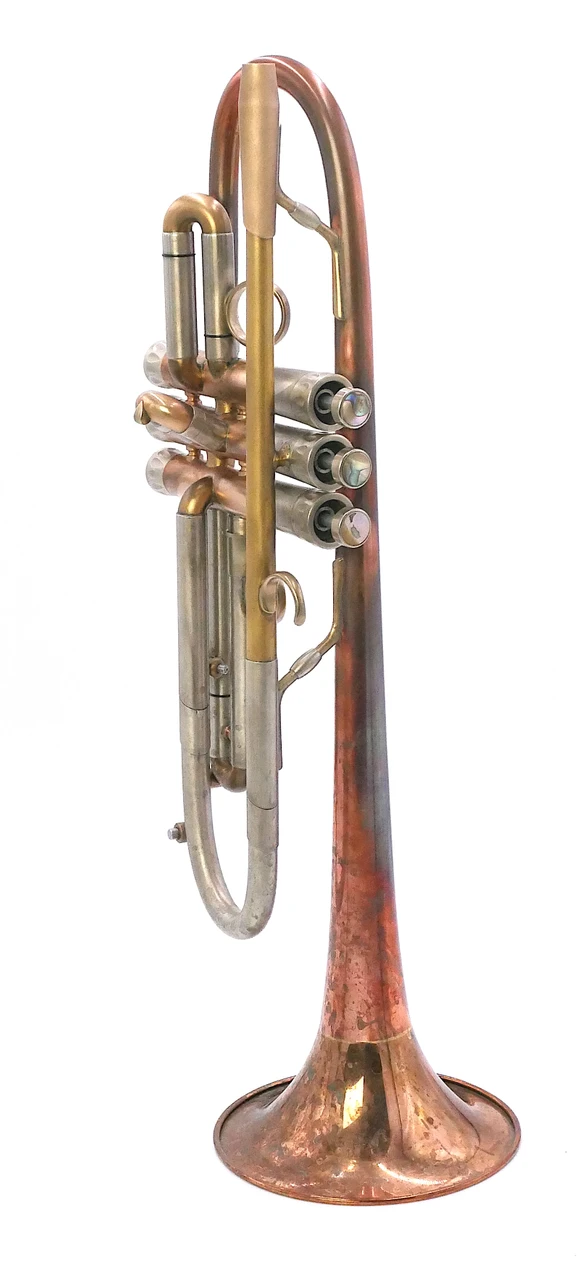 Pre-Owned Lotus Solo Max Trumpet in Raw Brass UTPT Lotus Solo Max