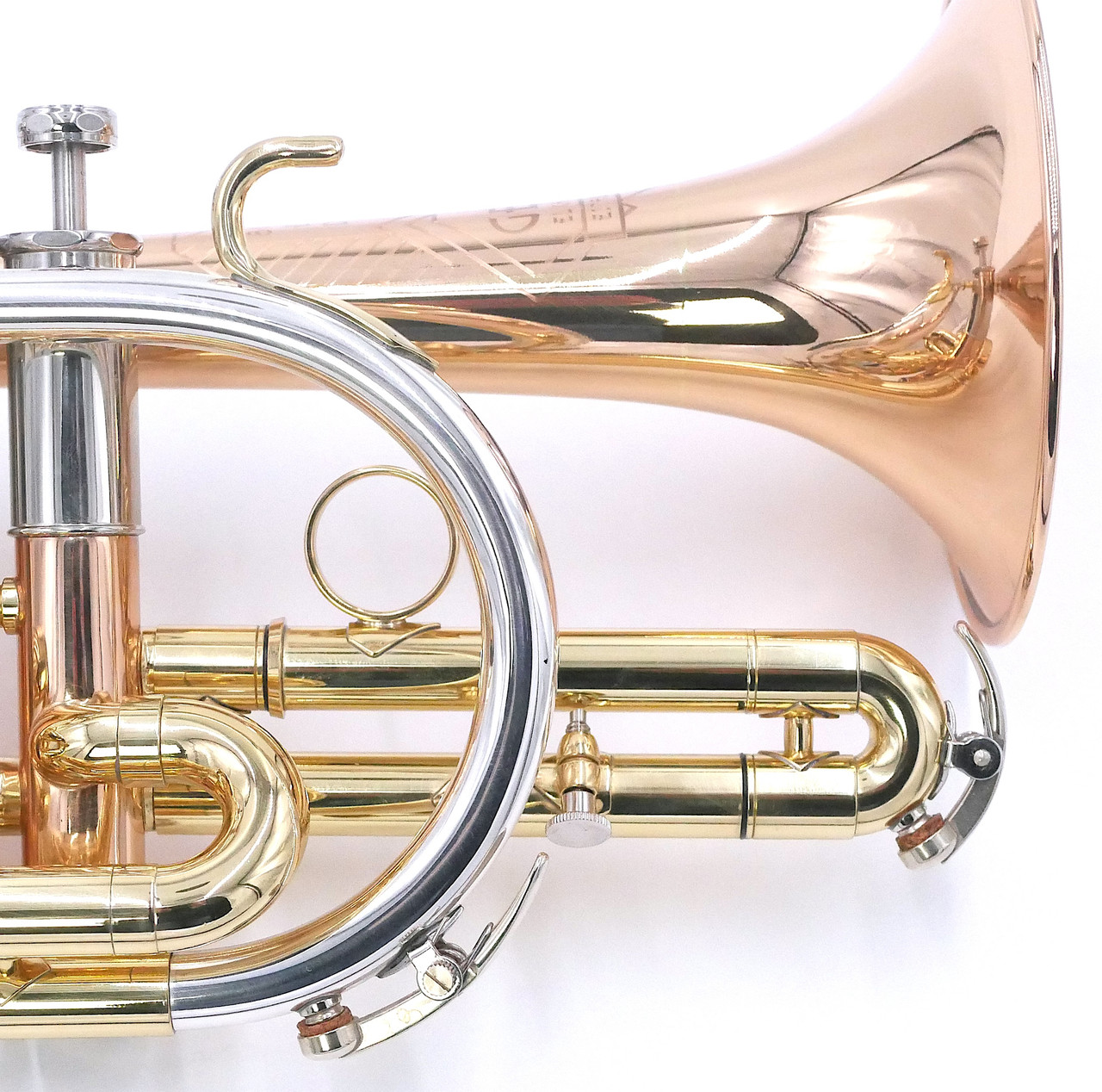 激レア Cornet コート Pre-Owned Getzen 800DLX Eterna Bb Cornet in Clear Lacquer UCOR