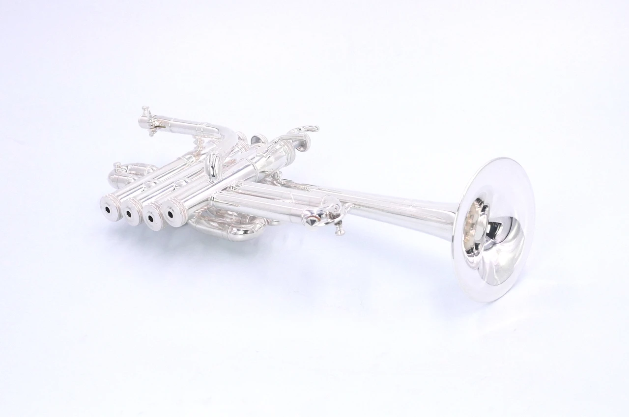 S.E. Shires Q9 Series Piccolo Trumpet in Silver Plate
