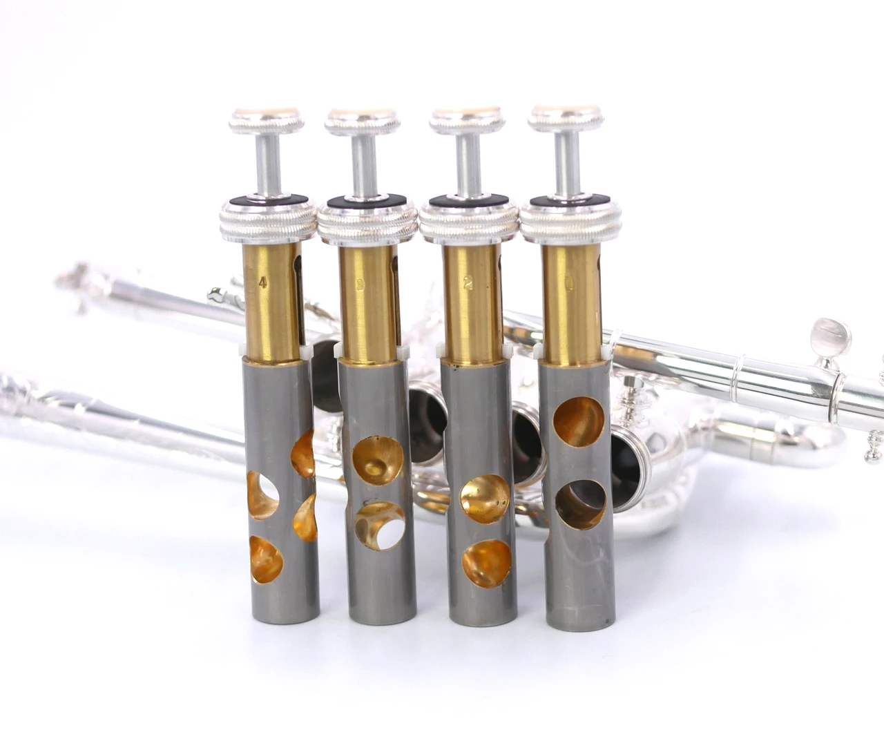 S.E. Shires Q9 Series Piccolo Trumpet in Silver Plate