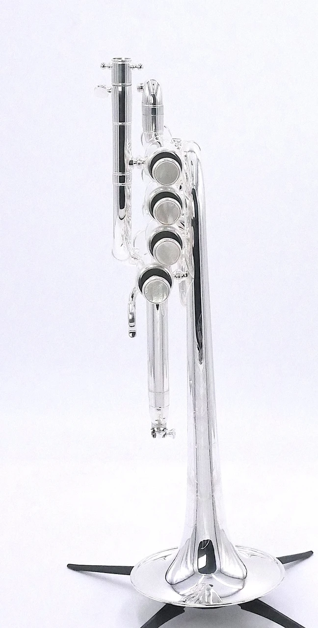 S.E. Shires Q9 Series Piccolo Trumpet in Silver Plate