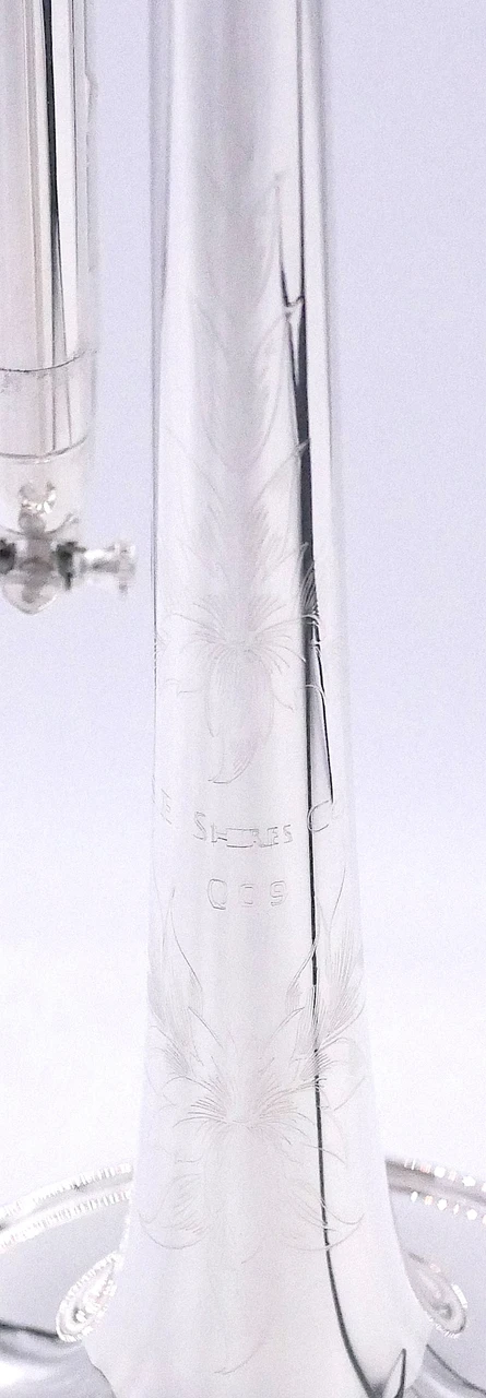 S.E. Shires Q9 Series Piccolo Trumpet in Silver Plate