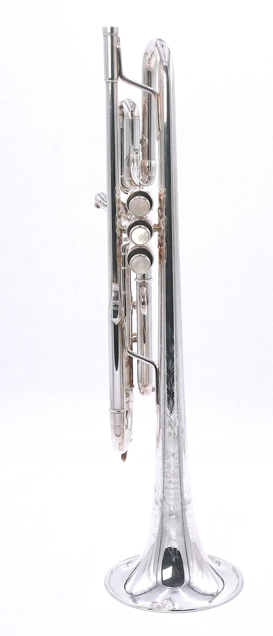 Pre-Owned S.E. Shires AZS8 Trumpet in Silver Plate