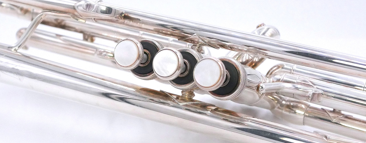 Pre-Owned S.E. Shires AZS8 Trumpet in Silver Plate