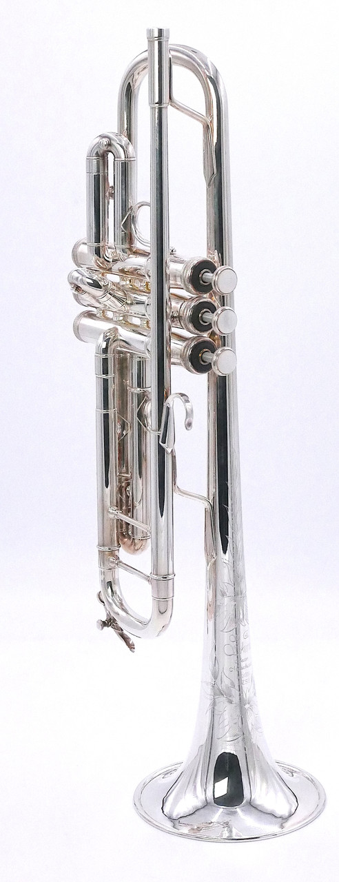 Pre-Owned S.E. Shires AZS8 Trumpet in Silver Plate