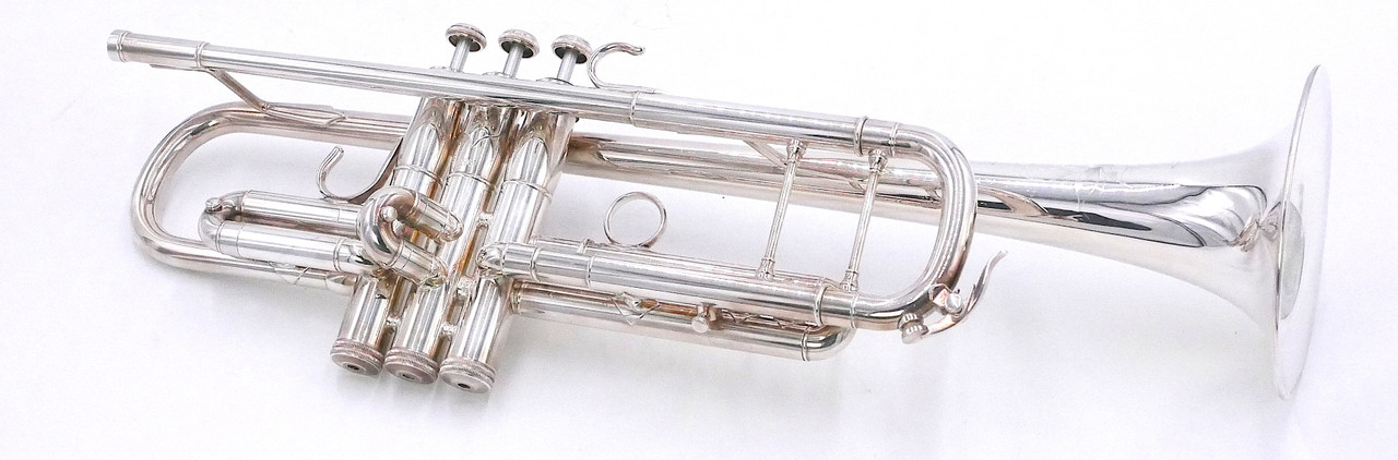 Pre-Owned S.E. Shires AZS8 Trumpet in Silver Plate